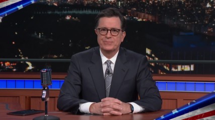 Stephen Colbert thanks U.S. servicemembers