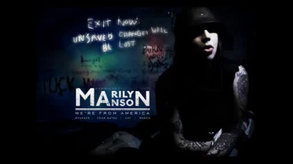 *new* Marilyn Manson - Leave A Scar
