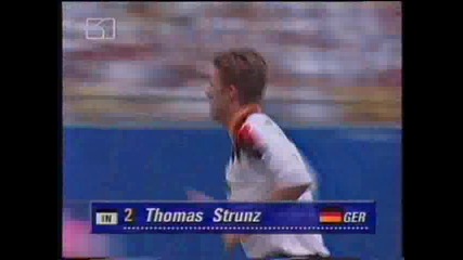 Гола на Камата ! България - Германия Сащ 1994 Част 4 ( Целия Мач )