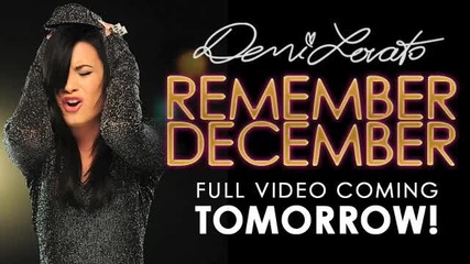 Another Sneak Peak of Remeber December Music Video 