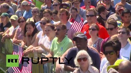 USA: 'Black Lives Matter' protesters disturb Martin O'Malley rally