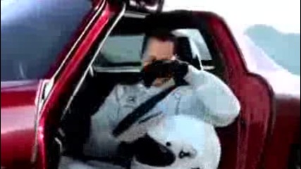 Шумахер в реклама на Mercedes sls