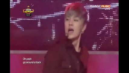 [live Hd] B.a.p - One Shot Music Show Champion 130306