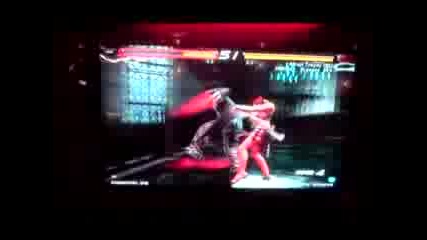 Tekken 6 - Zafina Vs. Jin + Zafina Special item use
