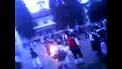Кукеров ден Гр. Камено 2010 огъня
