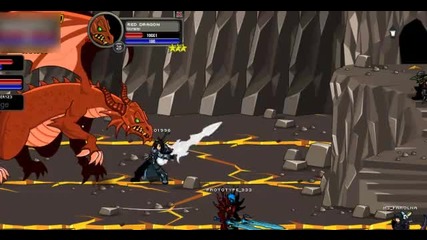 Aqw chaos shaper vs red dragon