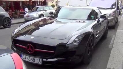 Mercedes Sls с Бг регистрация в Лондон