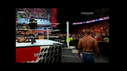 Wwe Raw 18.10.10 John Cena and Randy Orton Vs Michael Mcgillicutty and Husky Harris 