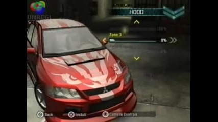 Need for Speed Carbon - Lancer Evo Mr Tuning Ps2 