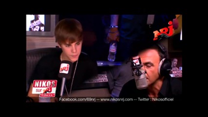 Justin Bieber - Part 1 - Never Say Never Interview - Le 6_9 Nrj
