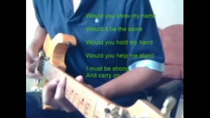 Eric Clapton - Tears In Heaven ( Изсвирено на китара )