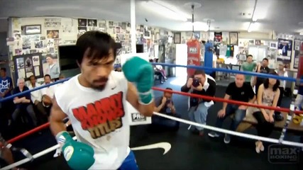 Manny Pacquiao In The Ring