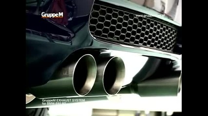 Прекрасно Bmw M3 E92 with Gruppe M Titanium Exhaust
