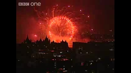 London 2008 New Year Fireworks