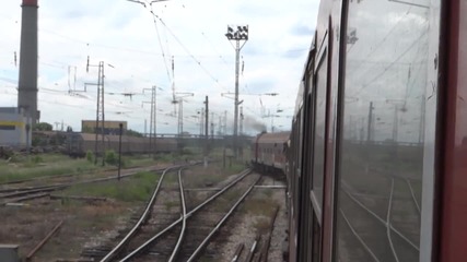 Транзит през гара Волуяк с атракционният влак