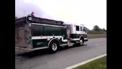 Пожарна команда някъде из Щатите Снимано със Самсунг 