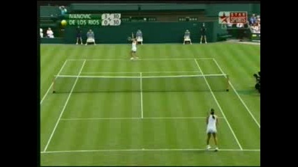Wimbledon - Ivanovic - De Los Rios - 3:1 