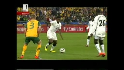 Гана - Австралия 1 - 1 Световна Купа - Юар 2010г 