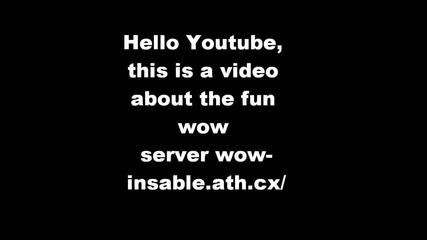 Insable-wow 3.3.5 Fun Server