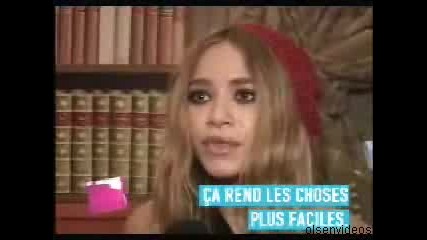 Mary - Kate Olsen Interview In Paris