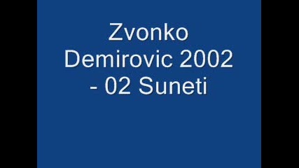 Zvonko Demirovic 2002 - 02 Suneti 