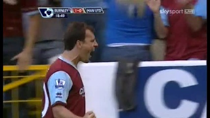 19.08 Бърнли - Манчестър Юнайтед 1:0 - Гол на Роби Блейк