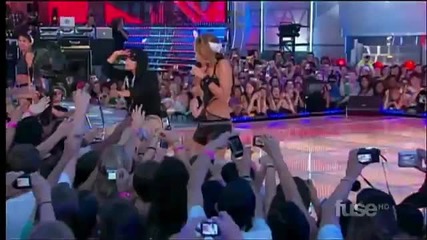 Miley Cyrus Ft. Justin Bieber - Party In The Usa Live