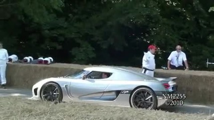 Koenigsegg Agera - звук и ускорение