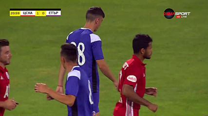 ЦСКА - Етър 1:0 /първо полувреме/