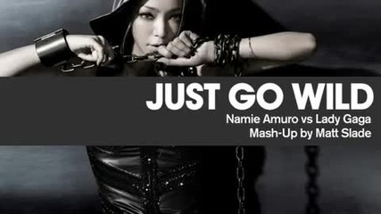Namie Amuro vs Lady Gaga - Just Go Wild [mash Up by Matt Slade]