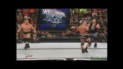 Goldberg vs Brock Lesnar - Wrestlemania 20 2 част