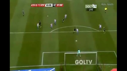 30.01.2011 Атлетико Мадрид 0 - 1 Атлетик Билбао първи гол на Текуеро 