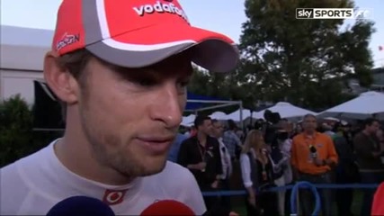 Sky Sports F1 2012 - интервю с победителя в Гп на Австралия Дженсън Бътън