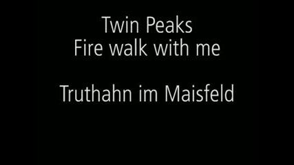 Twin Peaks Fire Walk With Me Score unpublished
