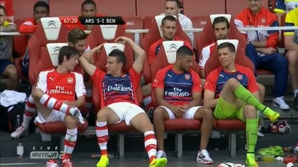 Emirates Cup 2014 - Arsenal - Benfica 5-1 (2)