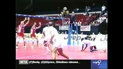 Leonel Marshall 50 inch vertical jump - Cuba Volleyball