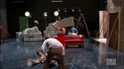 Glee Cast: Mr. Schuester and Mike Chang [ Matthew Morrison & Harry Shum Jr. ] - Make 'em Laugh