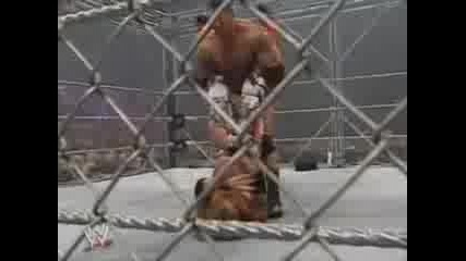 Edge vs Batista Steel Cage Match Part 2