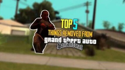 TOP 5 Things Removed From GTA SA BETA