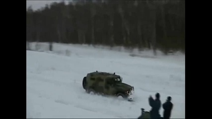 Тест между:iveco ,tiger,ural ,hamer през зимата