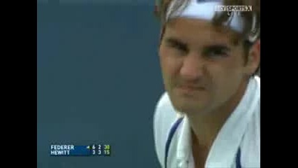 Federer Vs Hewitt - Cincinnati 2007