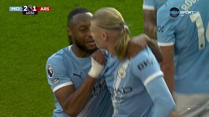 Goal by Manchester City