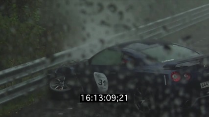 Nissan Gt-r катастрофира на Unlim 500+ Stage 11