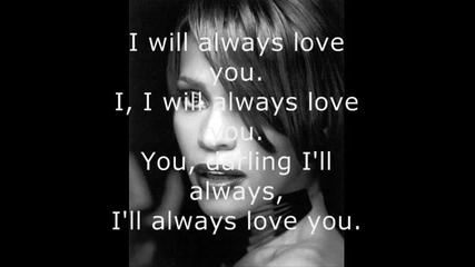 Whitney Houston - I Will Always Love You - Lyrics