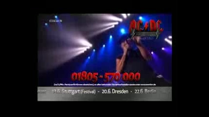 Ac/dc - Commercial Spot for 2010 Germany Tour 