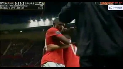 Manchester United vs Tottenham 3-0 All Goals & Highlights 22_08_2011