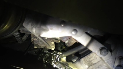 Huge oil leak