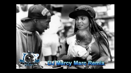 2pac & Janet Jackson - Again (dj Marcy Marc Remix) (new 2013)