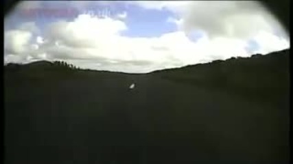 Fast car on a fast road - by Autocar.co.uk 