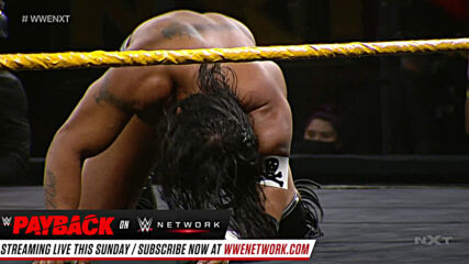 Santos Escobar vs. Isaiah “Swerve” Scott – NXT Cruiserweight Title Match: WWE NXT, Aug. 26, 2020